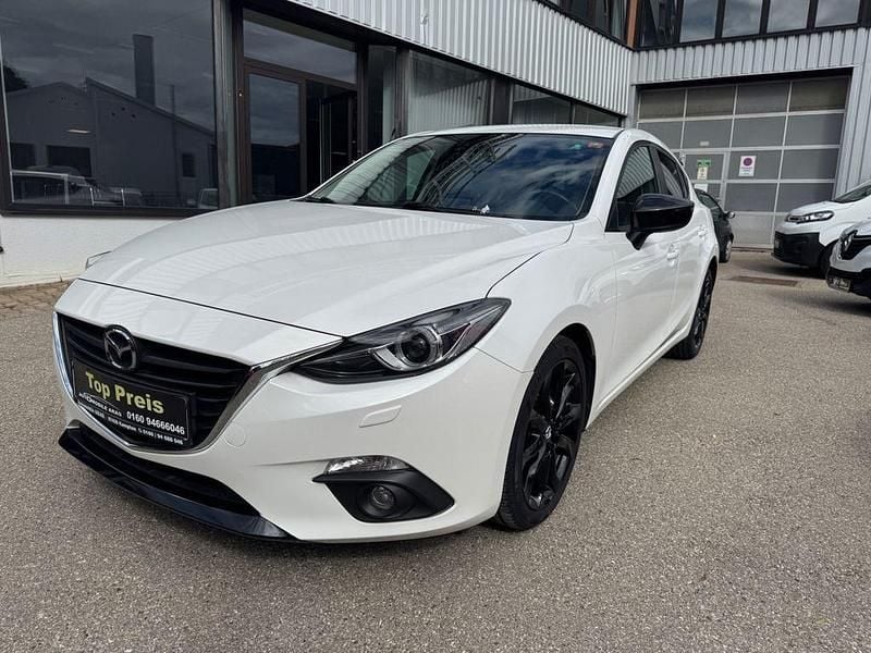 Gebraucht Mazda 3 Sports-Line 120 PS (88 kW) 2016 Weiß Limousine