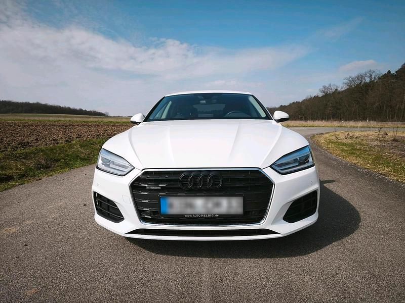 Usata Audi A5 231 CV (169 kW) 2019 Bianco Coupé