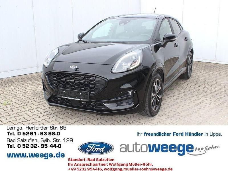 Schwarz (metallic) Gebraucht 2021 Ford Puma Gen-E SUV | 18.450 € (Fairer Preis) - Bild 1/4