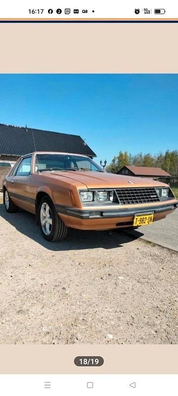 Gold Gebraucht 1981 Ford Mustang Coupé | 16.950 € - Bild 1/4