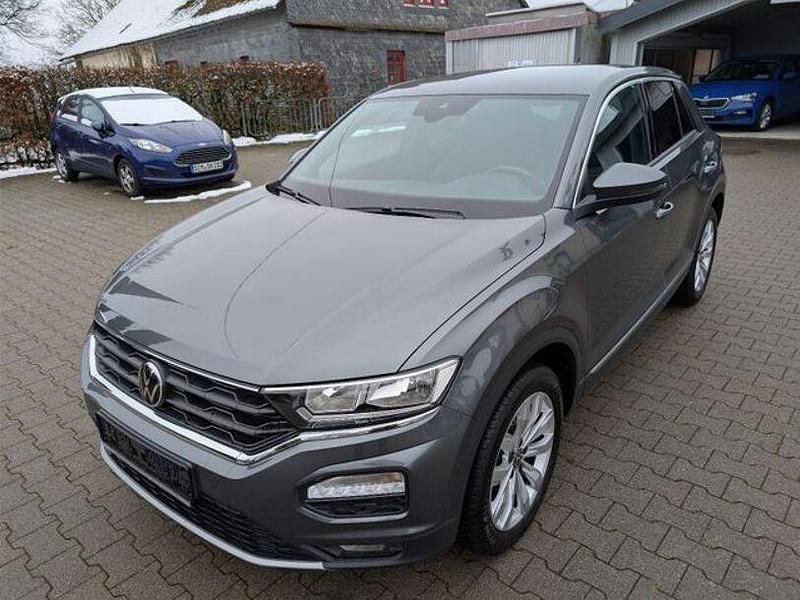 Indiumgrau Gebraucht 2021 VW T-Roc Sportline SUV | 19.900 € (Superpreis) - Bild 1/4