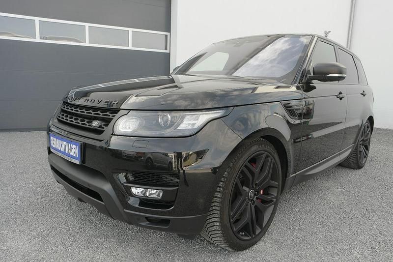 Schwarz Gebraucht 2017 Land Rover Range Rover Sport HSE SUV | 46.000 € (Teuer) - Bild 1/4