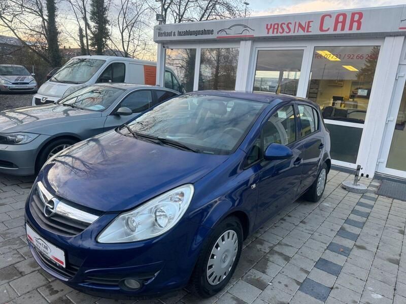 Blau Gebraucht 2007 Opel Corsa Catch Me Kleinwagen | 2.999 € (Fairer Preis) - Bild 1/4