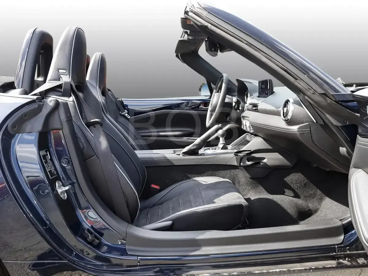 Gebraucht Mazda MX5 Homura-Line 132 PS (97 kW) 2025 Deep crystal blue (blau) Cabrio
