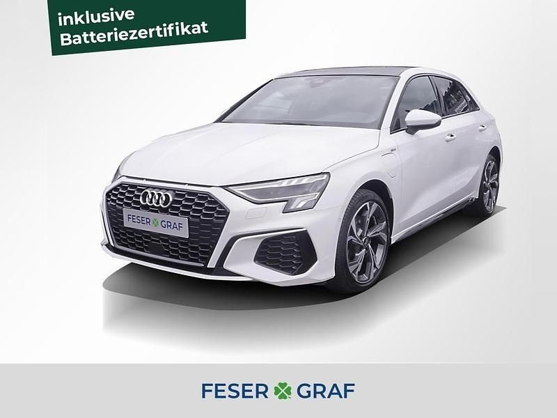 Ibisweiß Gebraucht 2022 Audi A3 Sportback e-tron Ambiente Limousine | 25.340 € (Fairer Preis) - Bild 1/4