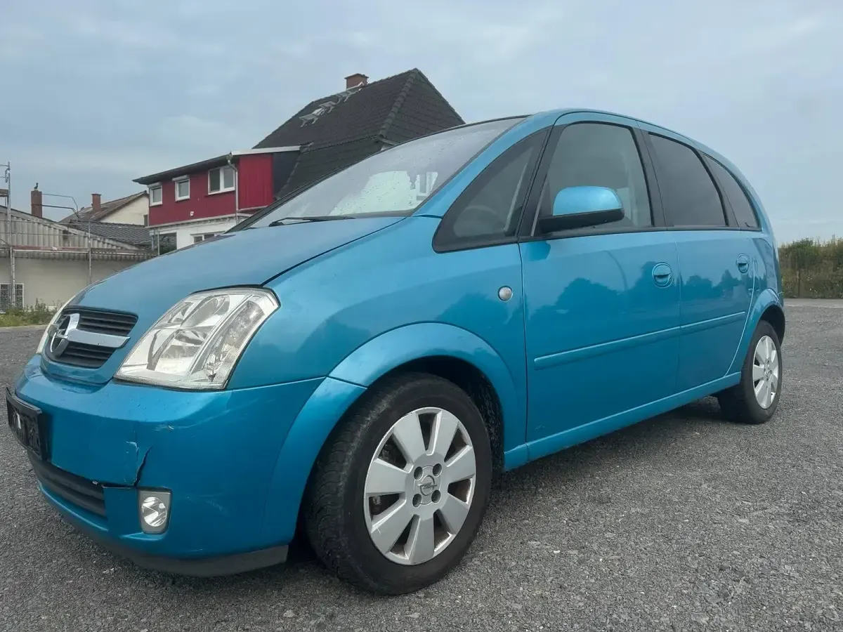 Gebraucht Opel Meriva 102 PS (75 kW) 2004 Blau Van / Kleinbus