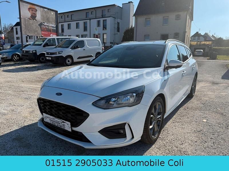 Gebraucht Ford Focus ST-Line 120 PS (88 kW) 2019 Weiß Kombi