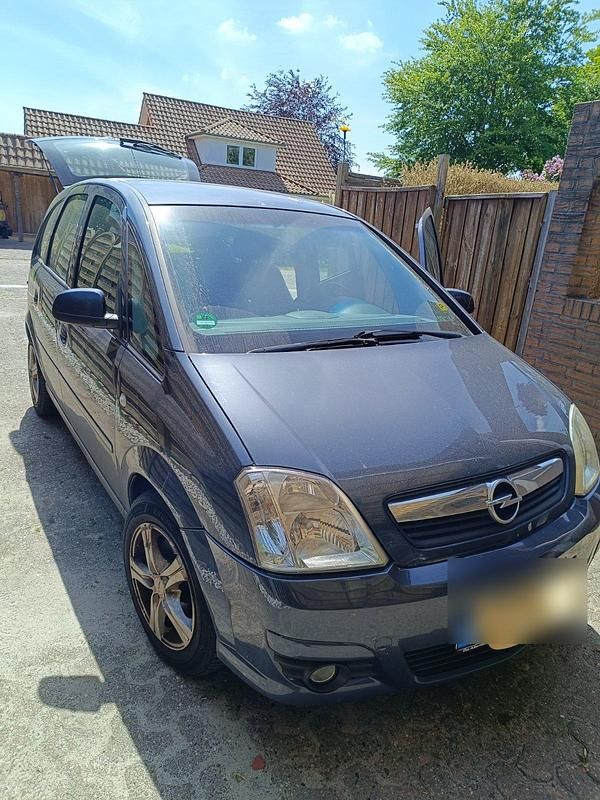 Blau Gebraucht 2009 Opel Meriva Van / Kleinbus | 888 € (Superpreis) - Bild 1/4