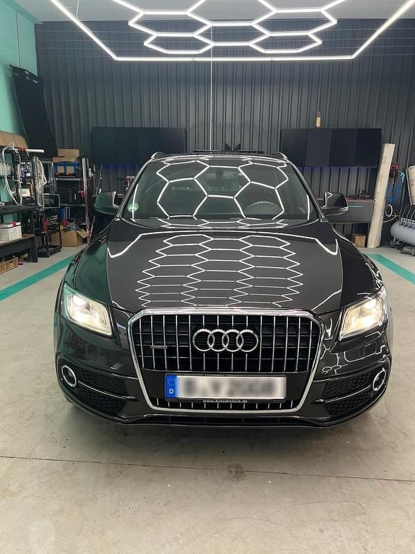 Grau Gebraucht 2014 Audi Q5 S-Line SUV | 16.800 € (Superpreis) - Bild 1/4