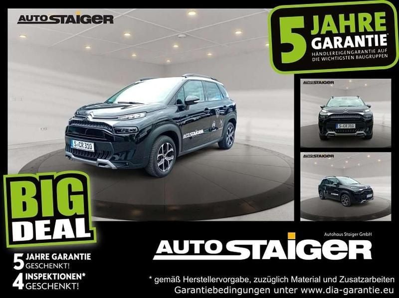 Perlaneraschwarz, dachfarbe Gebraucht 2023 Citroën C3 Aircross SUV | 15.899 € (Superpreis) - Bild 1/4