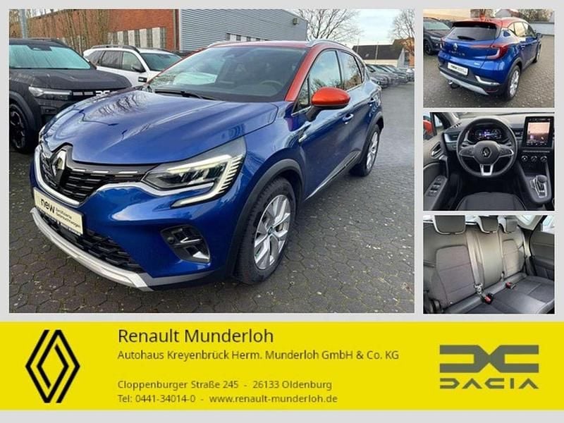 Blau/orangemetallic Gebraucht 2020 Renault Captur Intens SUV | 17.850 € (Fairer Preis) - Bild 1/4