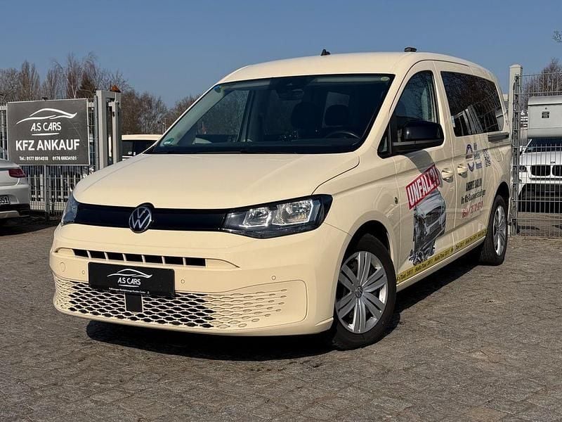Gebraucht VW Caddy Maxi 122 PS (89 kW) 2022 Gelb Van / Kleinbus