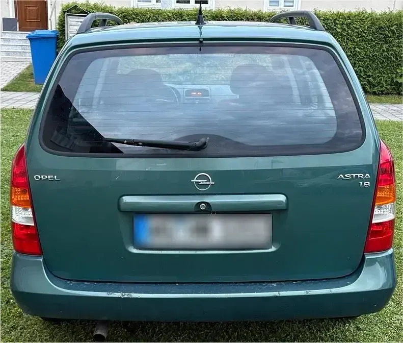 Gebraucht Opel Astra 125 PS (91 kW) 2002 Grün Kombi