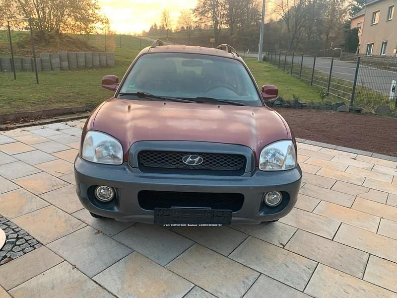 Rot Gebraucht 2003 Hyundai Santa Fe SUV | 2.999 € (Fairer Preis) - Bild 1/4