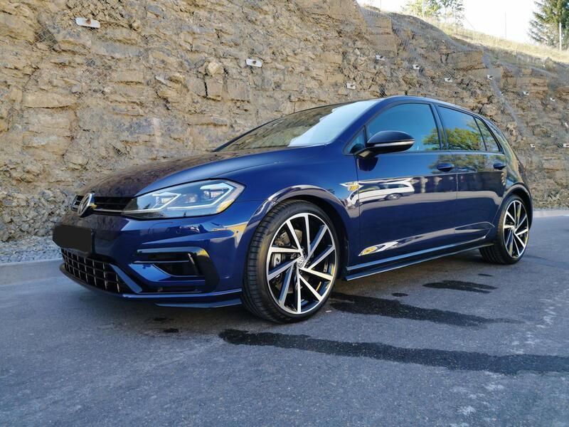 Blau Gebraucht 2019 VW Golf VII R Limousine | 35.000 € - Bild 1/4