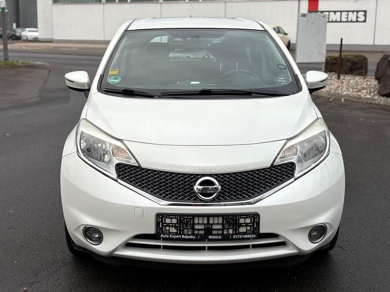 Gebraucht Nissan Note Visia 80 PS (58 kW) 2015 Weiß Van / Kleinbus