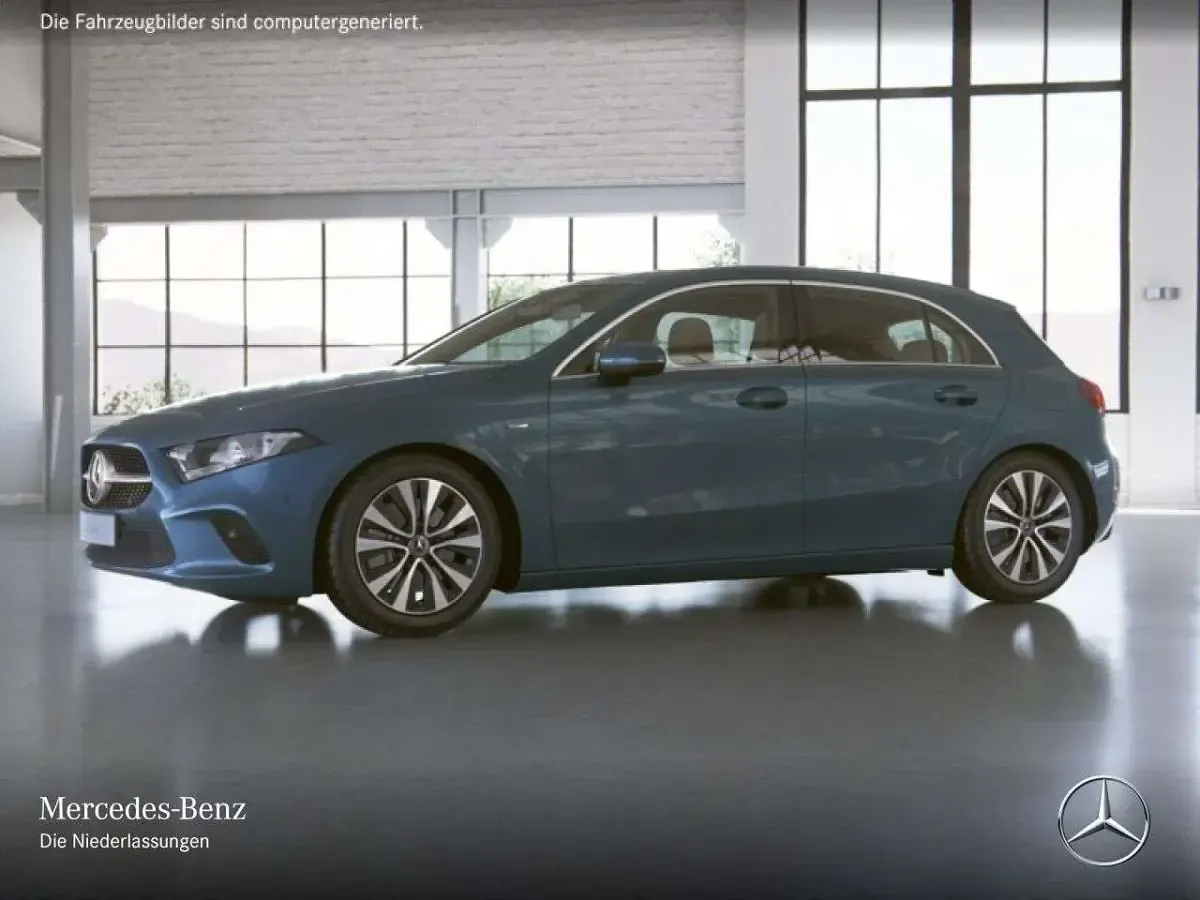 Gebraucht Mercedes A250 Progressive 160 PS (117 kW) 2021 Blau Limousine