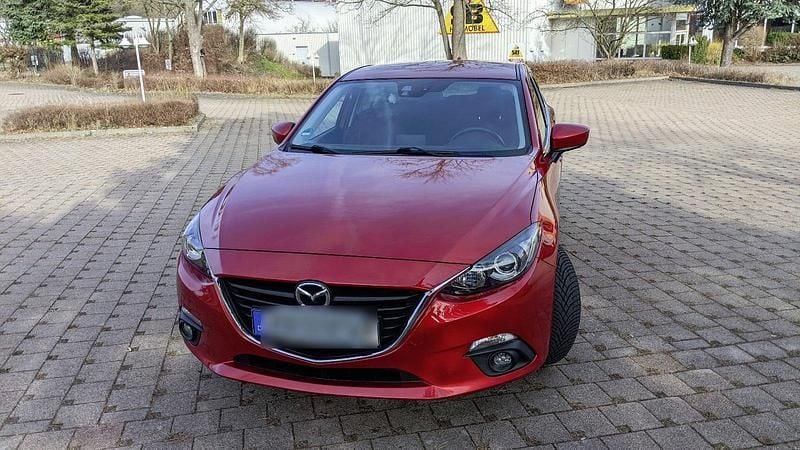 Gebraucht Mazda 3 Sky 120 PS (88 kW) 2014 Rot Coupé