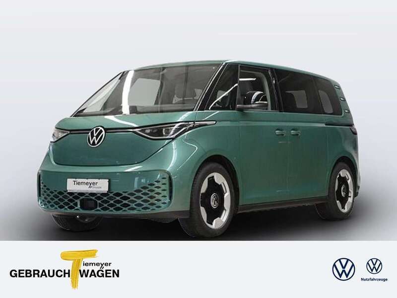 Bay leaf green metallic Gebraucht 2023 VW ID. Buzz Pro Van | 57.690 € (Teuer) - Bild 1/4