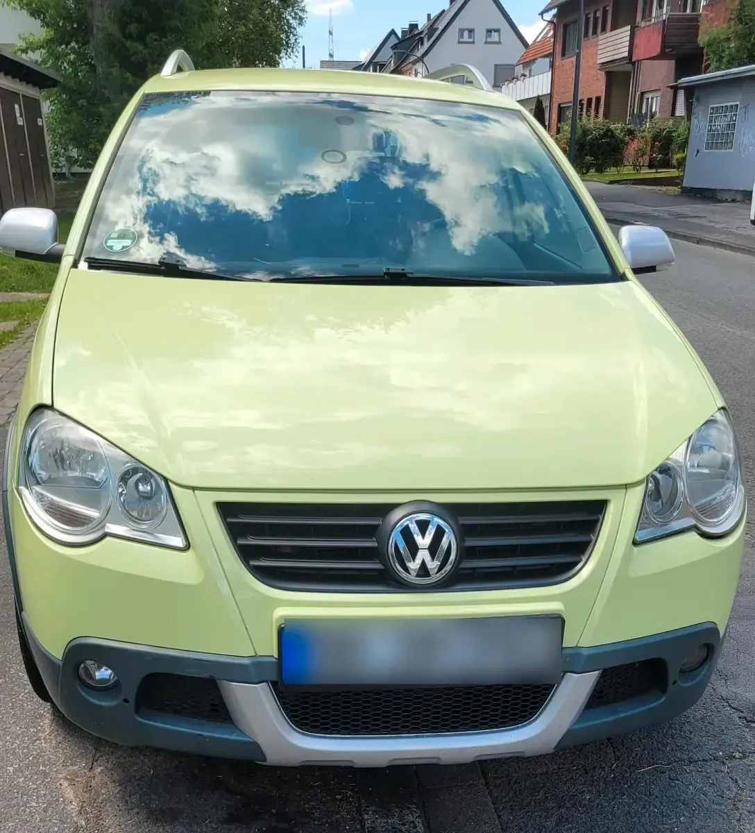 Gebraucht VW Polo Cross 64 PS (47 kW) 2007 Grün Kleinwagen