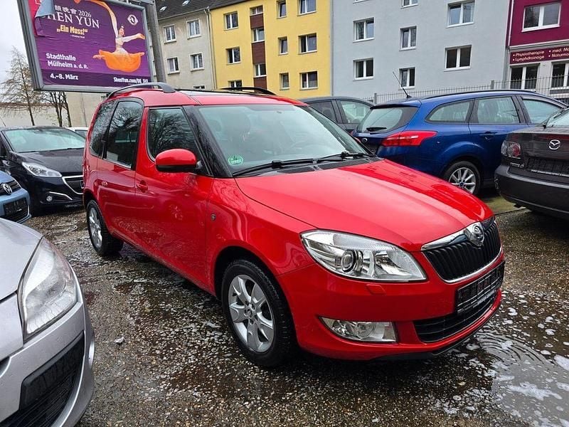 Gebraucht Skoda Roomster Elegance 105 PS (77 kW) 2014 Rot Van / Kleinbus