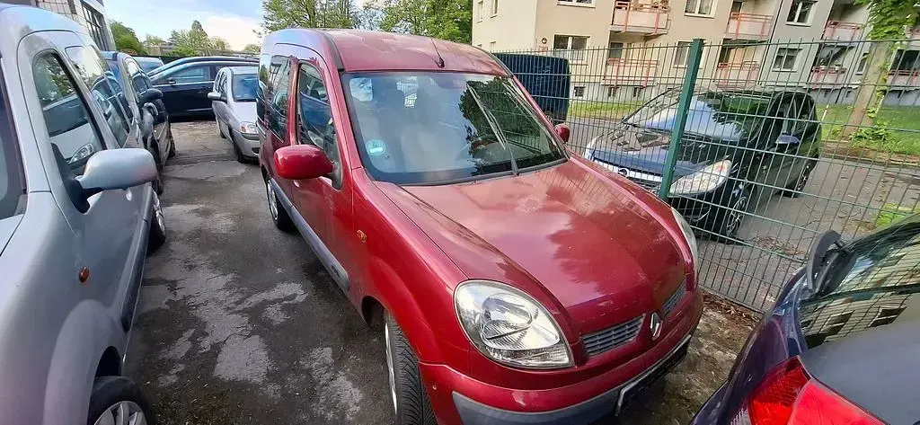 Brugt Renault Kangoo Privilege 75 HK (55 kW) 2004 Rød MPV