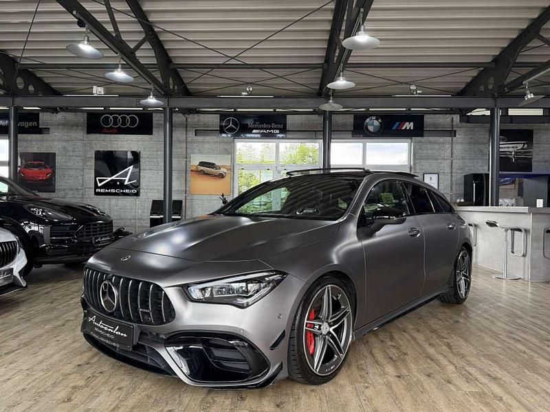 Mountaingrau magno Gebraucht 2022 Mercedes CLA45 AMG AMG Kombi | 51.990 € (Fairer Preis) - Bild 1/4
