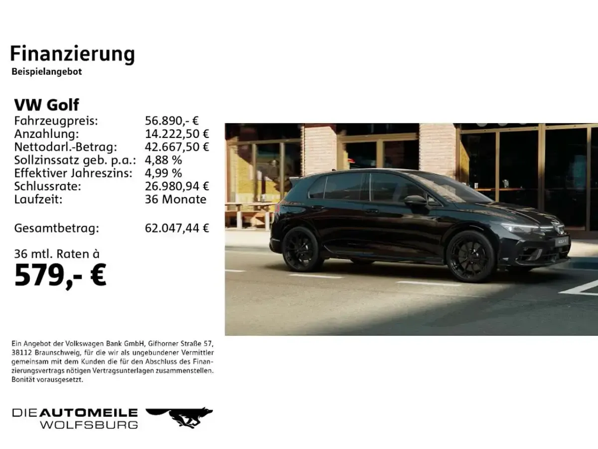 Gebraucht VW Golf VIII R 333 PS (244 kW) 2025 Schwarz Limousine