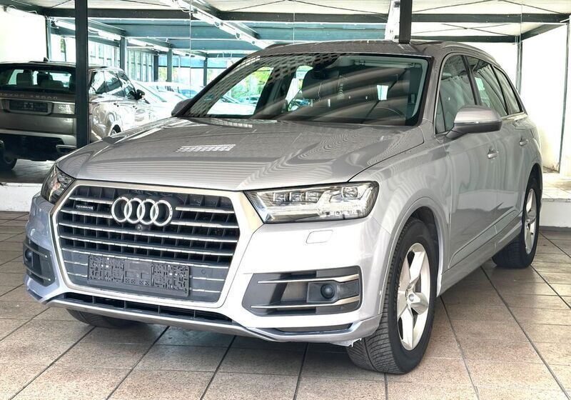 Silber Gebraucht 2018 Audi Q7 Sport SUV | 29.950 € (Guter Preis) - Bild 1/4