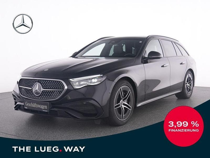 Schwarz Gebraucht 2024 Mercedes E300 AMG Limousine | 55.750 € (Superpreis) - Bild 1/4