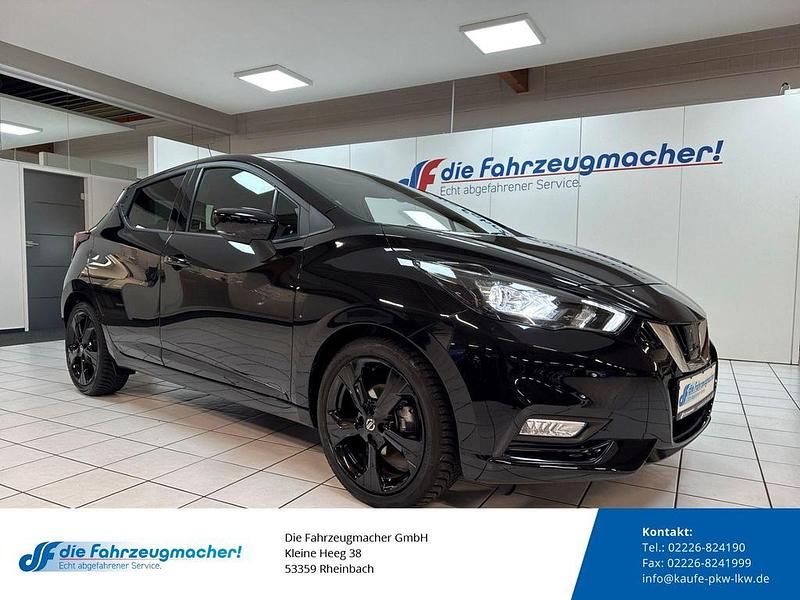 Schwarz Gebraucht 2022 Nissan Micra S Limousine | 14.788 € (Guter Preis) - Bild 1/4