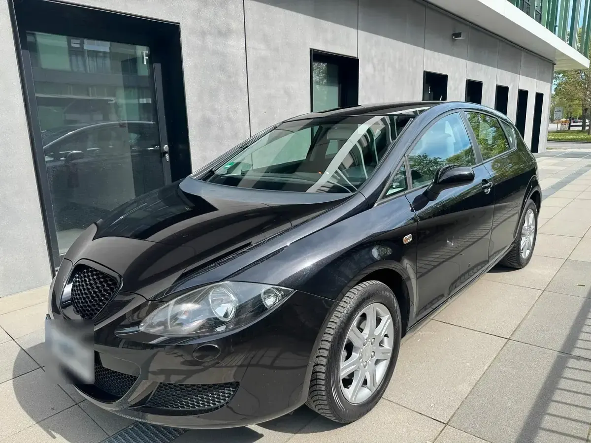 Gebraucht Seat Leon 102 PS (75 kW) 2007 Schwarz Kleinwagen