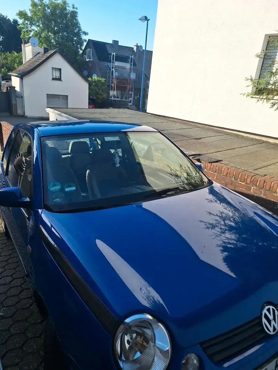 Gebraucht VW Lupo 60 PS (44 kW) 1998 Blau Kleinwagen