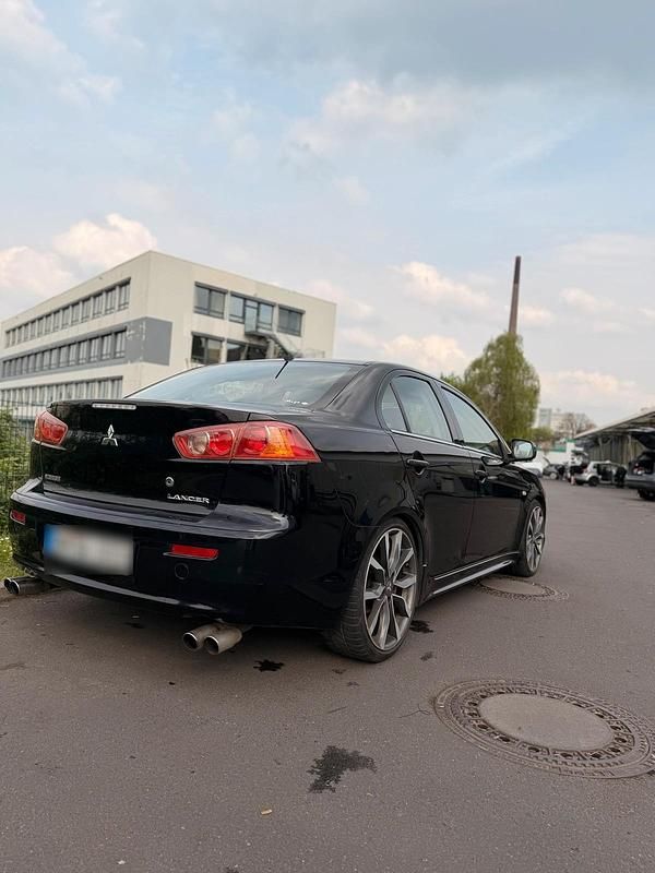 Usata Mitsubishi Lancer 143 CV (105 kW) 2008 Nero Berlina