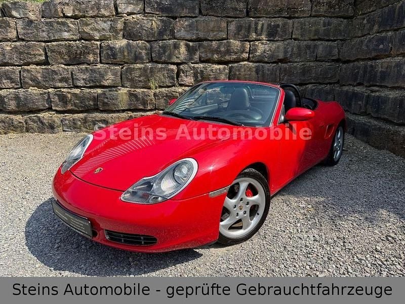 Rot Gebraucht 2000 Porsche Boxster S Cabrio | 29.990 € - Bild 1/4