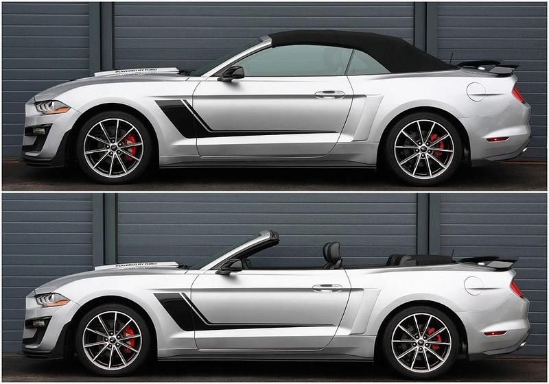 Gebraucht Ford Mustang 310 PS (228 kW) 2019 Silber Cabrio