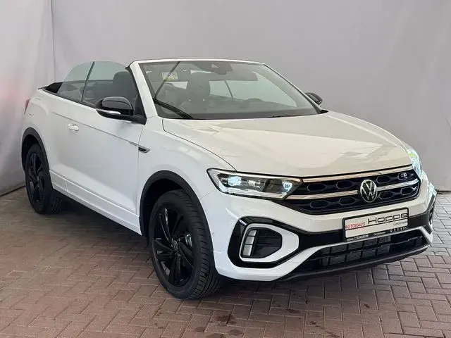 Neu VW T-Roc Cabriolet R-line 150 PS (110 kW) 2025 Weiß Cabrio