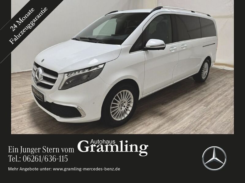 Weiß Gebraucht 2023 Mercedes V300 Avantgarde Van / Kleinbus | 72.899 € (Etwas zu teuer) - Bild 1/4