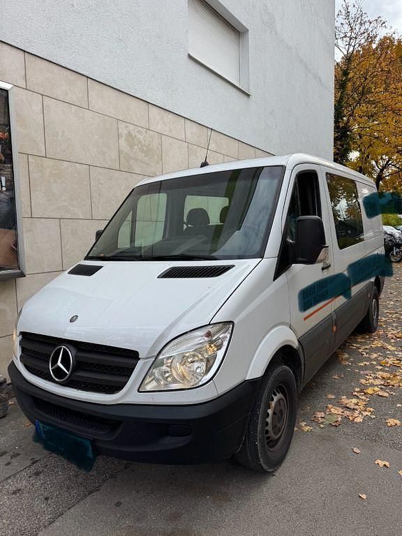 Weiß Gebraucht 2009 Mercedes Sprinter Van | 7.499 € (Superpreis) - Bild 1/4