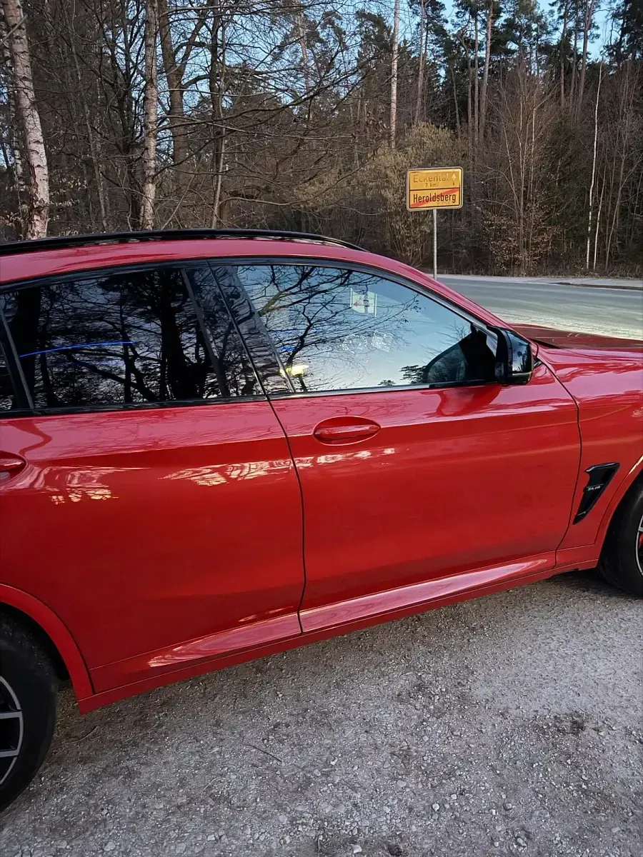 Gebraucht BMW X4 M Competition Edition 510 PS (375 kW) 2021 Rot SUV