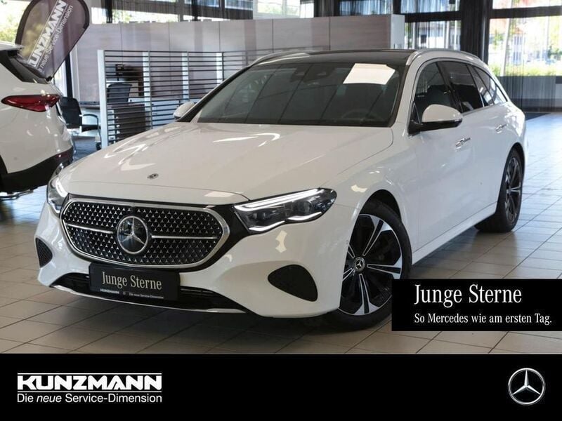 Unilack polarweiß Gebraucht 2024 Mercedes E300 Avantgarde Kombi | 47.980 € (Superpreis) - Bild 1/4
