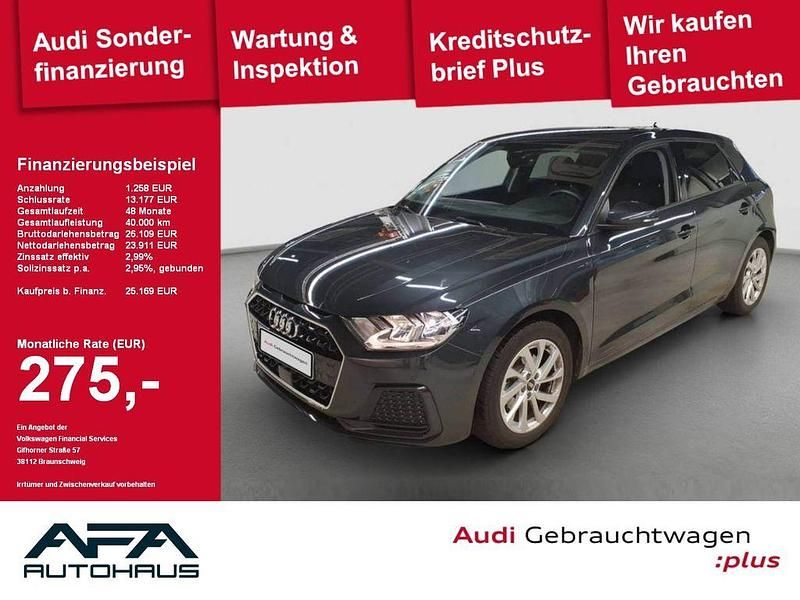 Grau Gebraucht 2025 Audi A1 Sportback Sport Kleinwagen | 25.169 € (Fairer Preis) - Bild 1/4