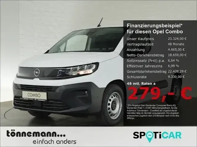 Gebraucht Opel Combo 101 PS (74 kW) 2026 Van / Kleinbus