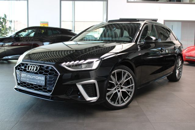 Mythosschwarz metallic Gebraucht 2022 Audi A4 S-Line Kombi | 27.900 € (Fairer Preis) - Bild 1/4