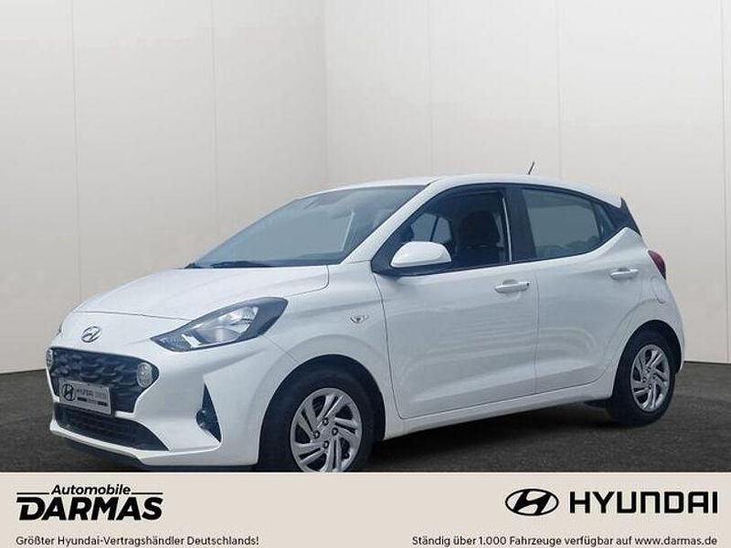Weiß Gebraucht 2023 Hyundai i10 Select Kleinwagen | 12.490 € (Guter Preis) - Bild 1/4