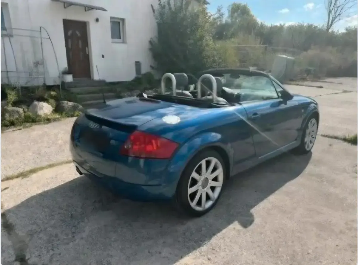 Gebraucht Audi TT Roadster S-Line 163 PS (119 kW) 2006 Blau Cabrio