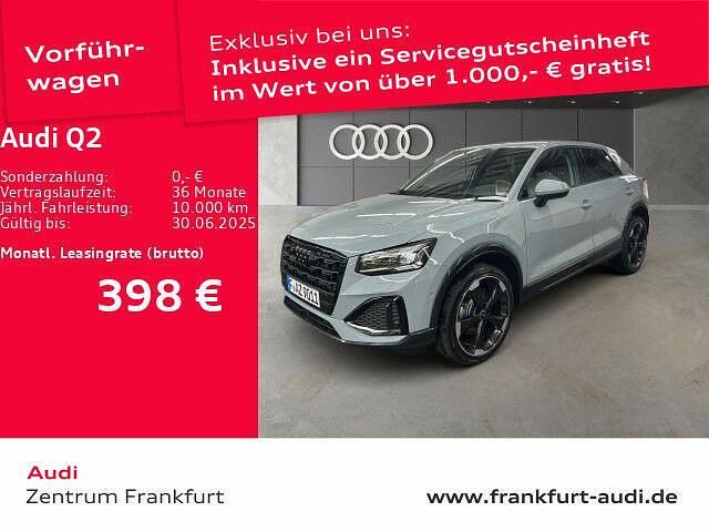 Pfeilgrau perleffekt Gebraucht 2024 Audi Q2 Advanced Plus SUV | 35.830 € (Fairer Preis) - Bild 1/2