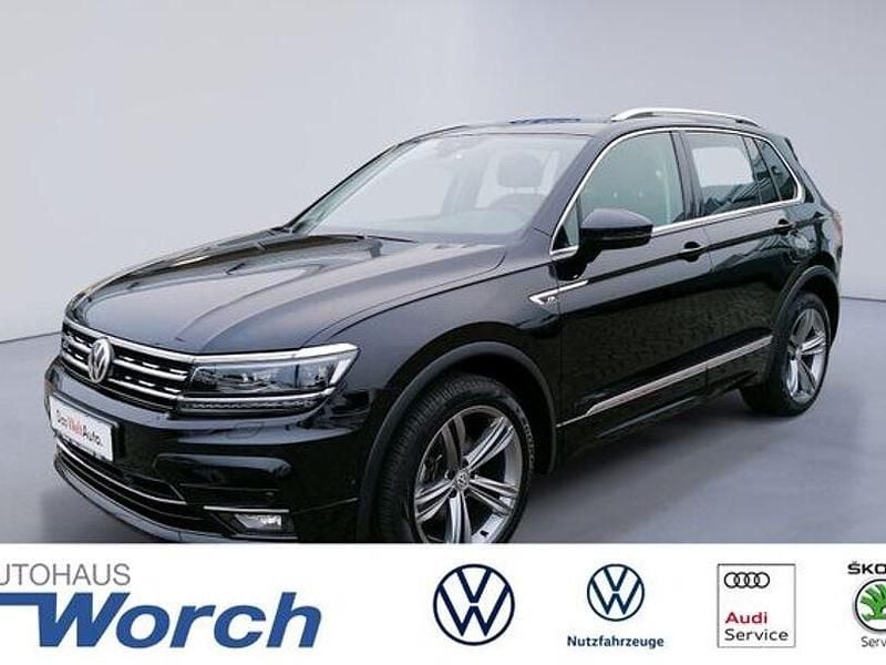 Deep black perleffekt Gebraucht 2019 VW Tiguan R-line SUV | 28.589 € (Guter Preis) - Bild 1/3