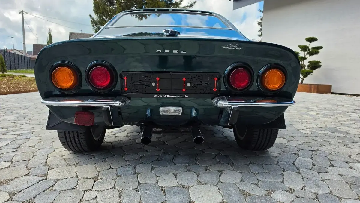 Gebraucht Opel GT 60 PS (44 kW) 1969 Grün Coupé