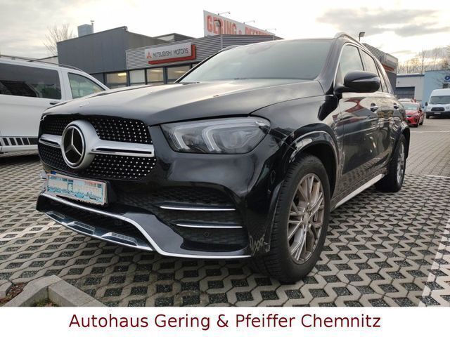 Schwarz Gebraucht 2021 Mercedes GLE350e SUV | 69.490 € - Bild 1/4
